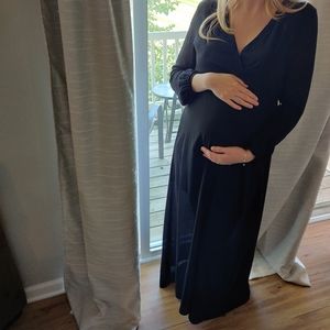 Ya Los Angeles Black  Floor Length Formal Dress